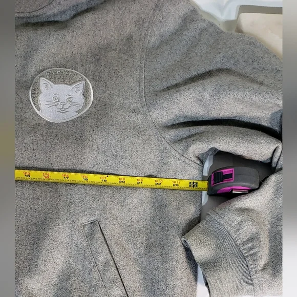 RipNDip, RARE color way and design, varsity jacket! LIKE NEW 💯 authentic. - Picture 11 of 16